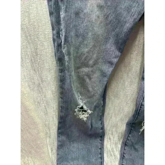 Vintage Fox Racing Distressed Jeans Size 13 - Picture 6 of 16